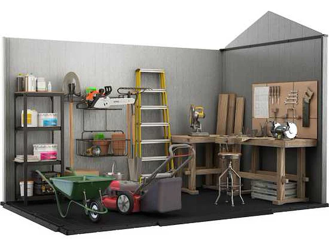 Keter oakland 7511 tuinhuis - afbeelding 4 van  10
