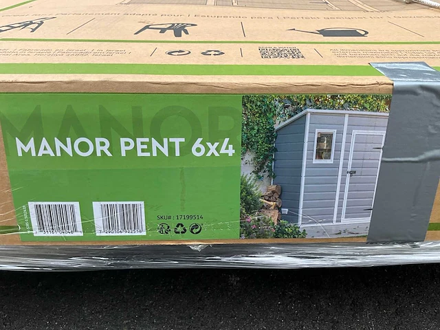 Keter pent 6x4 tuinhuis - afbeelding 8 van  9