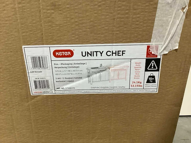 Keter unity chef xl buitenkeuken - afbeelding 3 van  9