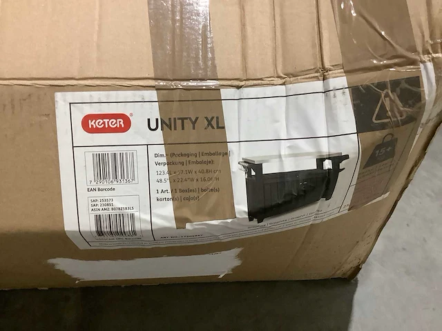 Keter unity xl bbq tafel - afbeelding 6 van  6