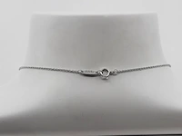 Ketting met .50 ct briljant geslepen diamant, tiffany&co - afbeelding 2 van  19
