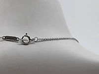 Ketting met .50 ct briljant geslepen diamant, tiffany&co - afbeelding 5 van  19