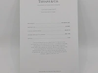 Ketting met .50 ct briljant geslepen diamant, tiffany&co - afbeelding 9 van  19