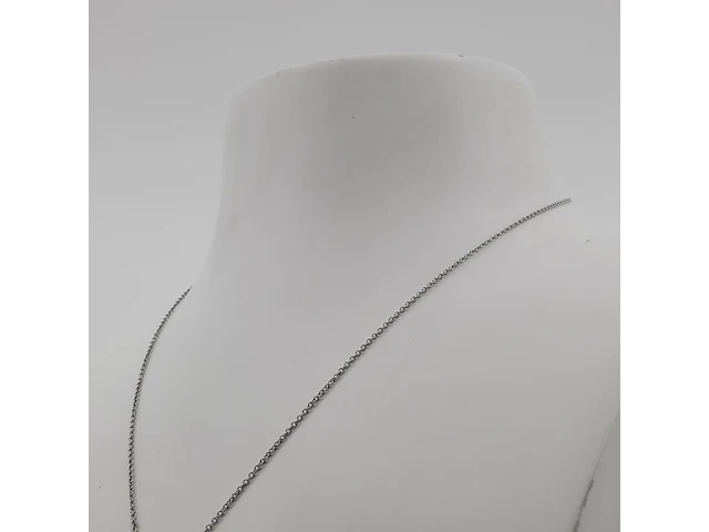 Ketting met .50 ct briljant geslepen diamant, tiffany&co - afbeelding 13 van  19
