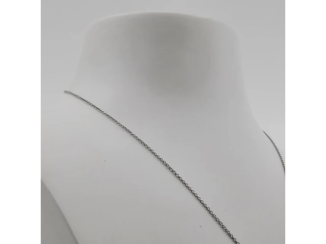 Ketting met .50 ct briljant geslepen diamant, tiffany&co - afbeelding 16 van  19