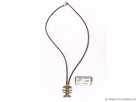 Ketting met diamantje - afbeelding 2 van  5