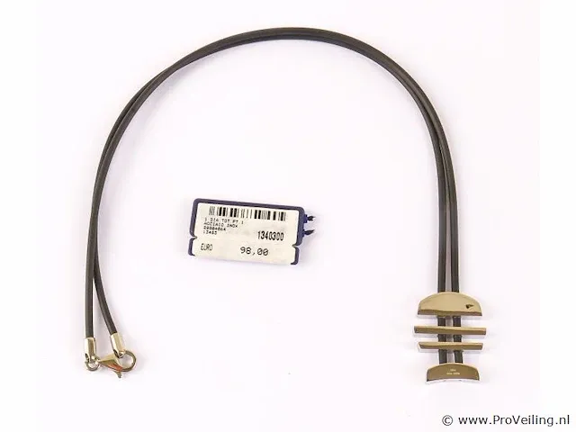 Ketting met diamantje - afbeelding 3 van  5