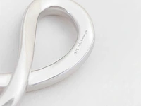 Ketting wit infinity briljant - afbeelding 8 van  9