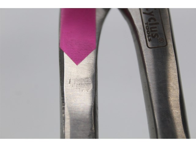 Kettingponstang cyclus rvs breed 1/2 x 1/8 - afbeelding 3 van  3