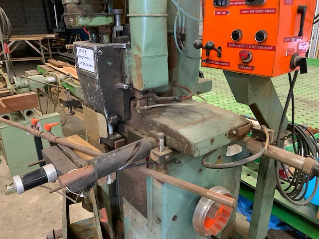 Kettingsteek machine met cilinder/krukgat inclusief afzuiger - afbeelding 16 van  34