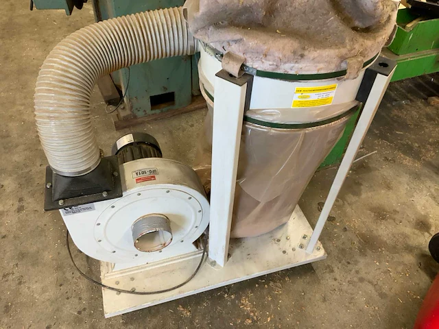 Kettingsteek machine met cilinder/krukgat inclusief afzuiger - afbeelding 27 van  34