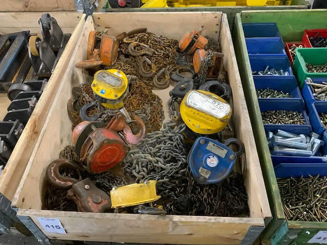 Kettingtakel (8x) - afbeelding 1 van  3