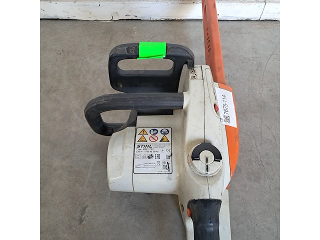 Kettingzaag 35cm 230v, stihl, mse 170 c-q, 2015 - afbeelding 5 van  9