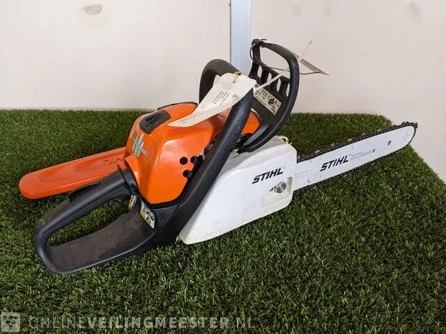 Kettingzaag benzine stihl, ms211, bouwjaar 2013 - afbeelding 4 van  6
