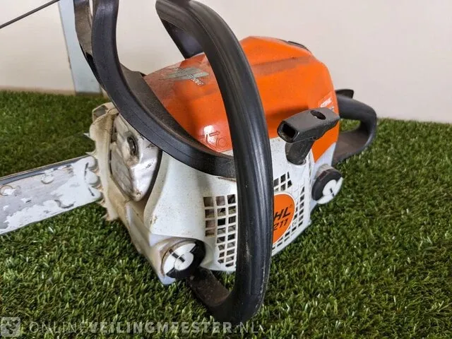 Kettingzaag benzine stihl, ms211, bouwjaar 2017 - afbeelding 3 van  6