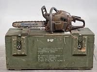 Kettingzaag in transportkist, husqvarna, 2003