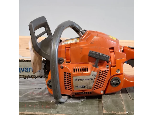 Kettingzaag in transportkist, husqvarna, 359g, 2003 - afbeelding 6 van  11