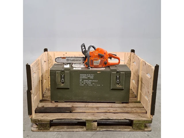 Kettingzaag in transportkist, husqvarna, 359g, 2007 - afbeelding 1 van  12
