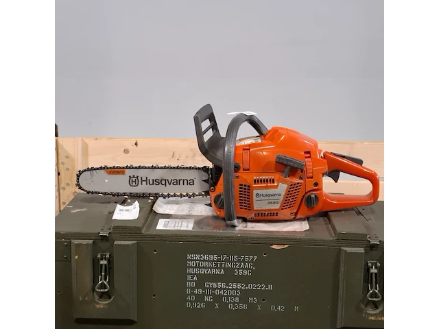 Kettingzaag in transportkist, husqvarna, 359g, 2007 - afbeelding 5 van  12