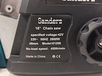 Kettingzaag op accu - 18 inch, sanderz, 2025 - afbeelding 5 van  8