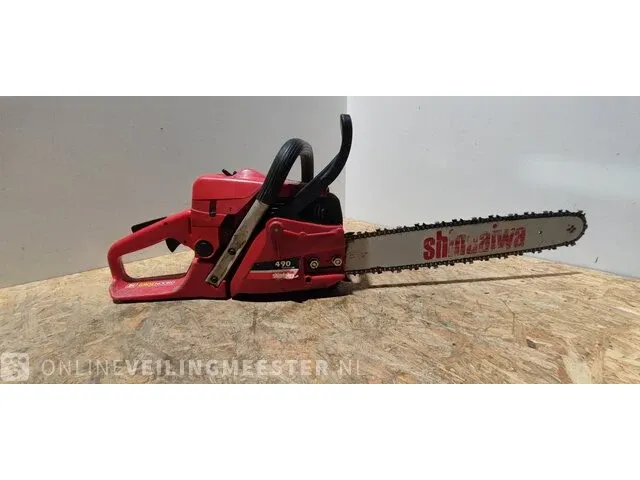 Kettingzaag shindaiwa, 490 professional, bouwjaar 2008 - afbeelding 6 van  6