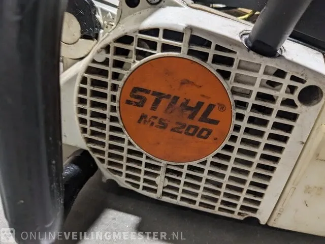 Kettingzaag stihl, ms 200 t - afbeelding 3 van  8