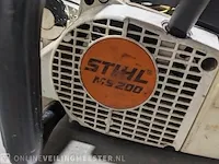 Kettingzaag stihl, ms 200 t - afbeelding 3 van  8