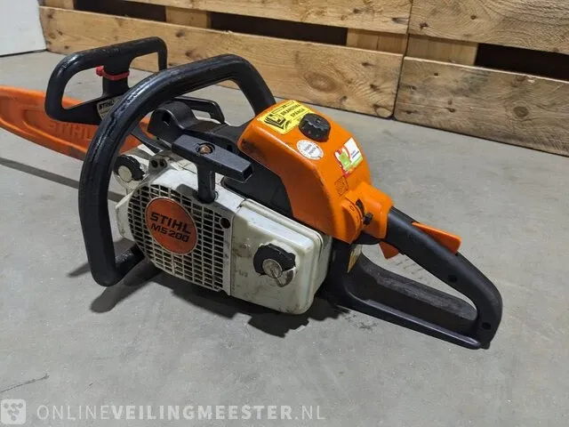 Kettingzaag stihl, ms 200t, 2002 - afbeelding 3 van  9
