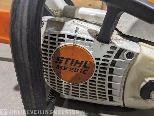 Kettingzaag stihl, ms 201c - afbeelding 4 van  9