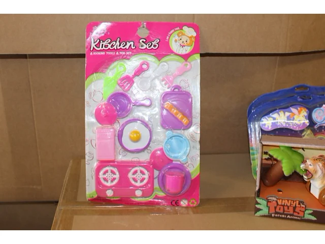 Keueken speelset op kaart 1x - afbeelding 1 van  3