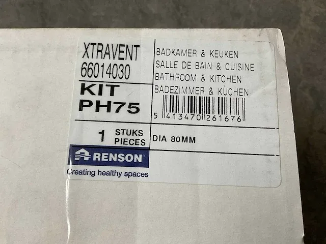 Keuken badkamer ventilatie afwerkrooster - afbeelding 6 van  6