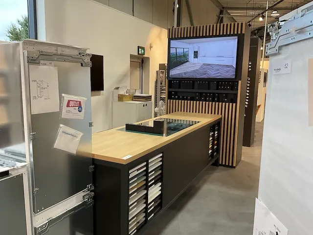 Keuken ontwerptafel 3d + kasten - afbeelding 1 van  18