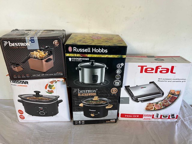 Keukenapparaten (5x) | tristar | bestron | russell hobbs | tefal - afbeelding 2 van  2