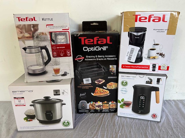 Keukenapparatuur (5x) | tefal | emerio - afbeelding 2 van  2