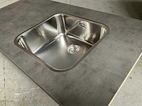 Keukenblad met rvs spoelbak 117x60 cm - afbeelding 3 van  4
