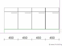 Keukenkasten - nieuw in verpakking - 4 stuks - afbeelding 2 van  2