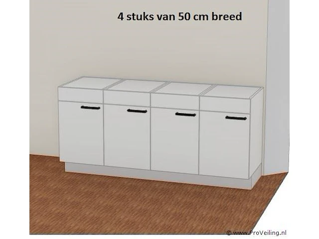 Keukenkasten - nieuw in verpakking - 4 stuks - afbeelding 1 van  2