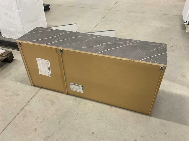 Keukenkasten wandopstelling 136x35x60 cm - afbeelding 5 van  6