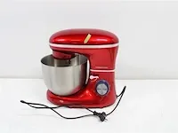 Keukenmachine 1500w rood, rvs - gourmetmaxx 03440 gourmetmaxx - afbeelding 5 van  6