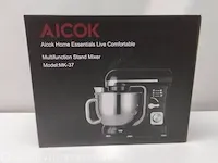 Keukenmachine aicok, mk-37, zwart/zilver - afbeelding 2 van  2