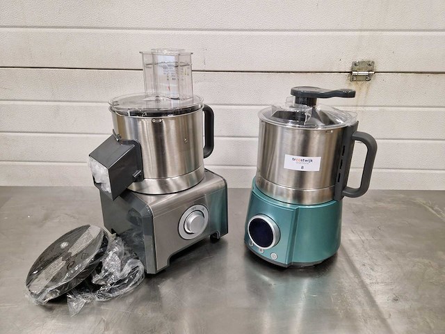 Keukenmachine en mixer (2x) - afbeelding 1 van  1