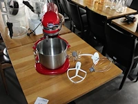 Keukenmachine kitchenaid 5kpm5 met diverse hulpmiddelen. - afbeelding 1 van  3