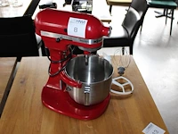 Keukenmachine kitchenaid 5kpm5 met diverse hulpmiddelen. - afbeelding 2 van  3