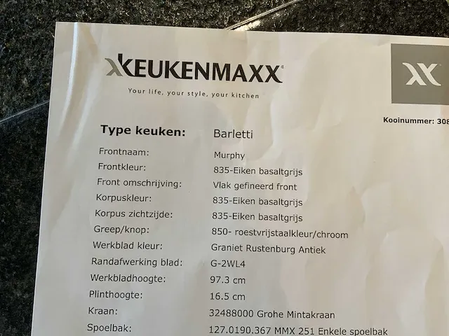 Keukenmaxx / kitchenaid murphy-835 kookeiland met wandblok - afbeelding 43 van  48