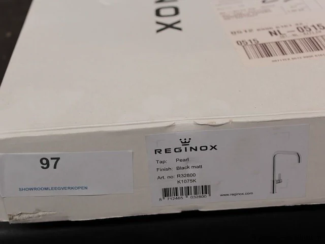 Keukenmengkraan reginox black matt - afbeelding 2 van  2