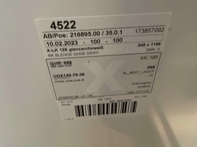 Keukenopstelling 420 cm - afbeelding 2 van  11