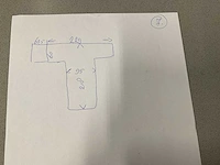 Keukenopstelling schiereiland met koelkast vaatwasser combimagnetron en inductie kookplaat - afbeelding 7 van  15