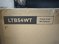 Keukenprullenbak 3x 18 liter songmics, ltb54wt - afbeelding 4 van  5