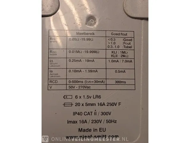 Keuringsapparaat nieaf smitt, eazypat 3140 usb - afbeelding 8 van  16
