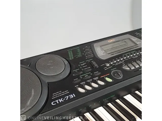 Keyboard casio, ctk-731 - afbeelding 12 van  13